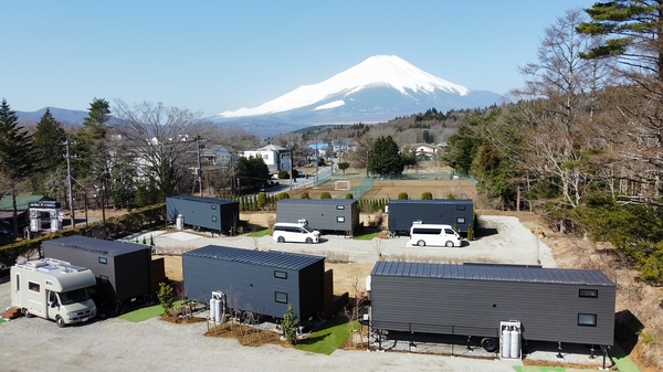 富士の絶景を見ながらグランピング ＧＬＡＮＳＴＥＬＬＡ　ＣＡＢＩＮ　Ｆｕｊｉ　ｙａｍａｎａｋａｋｏ